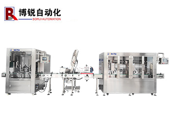 全自動新款醬料灌裝機生產(chǎn)線